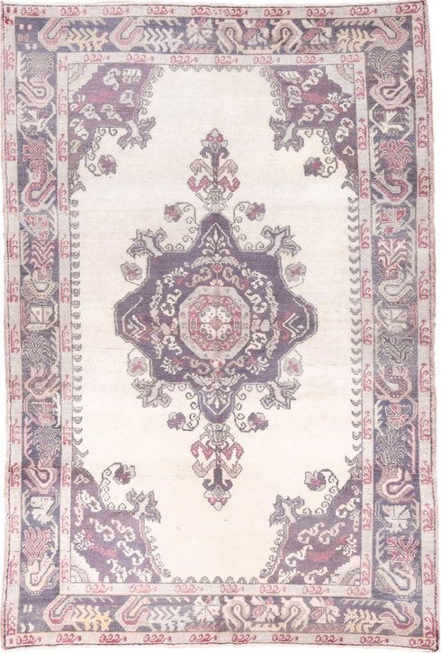 Vintage Oushak Area Rug (5' x 7')